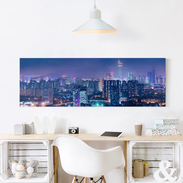 Print on canvas - Shenzen In China