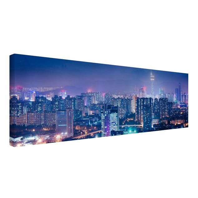 Print on canvas - Shenzen In China