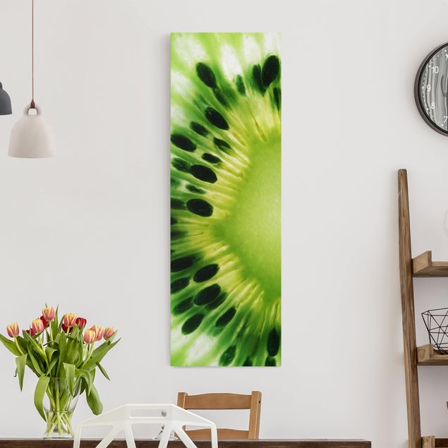 Print on canvas - Shining Kiwi