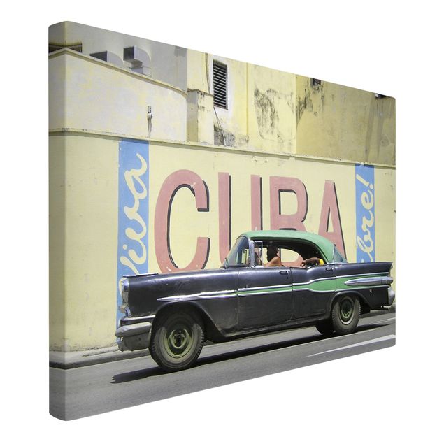 Print on canvas - Show me Cuba