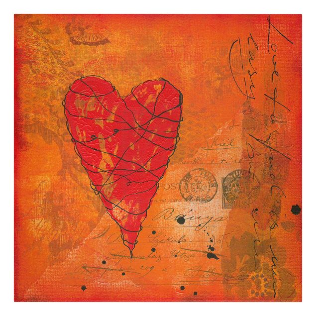 Print on canvas - Love Letter