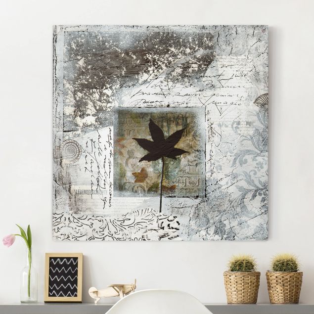 Print on canvas - Silvery Memories