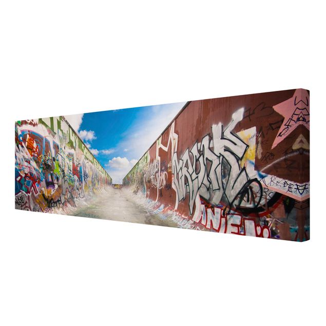 Print on canvas - Skate Graffiti