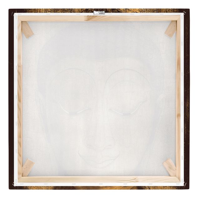 Print on canvas - Smiling Buddha