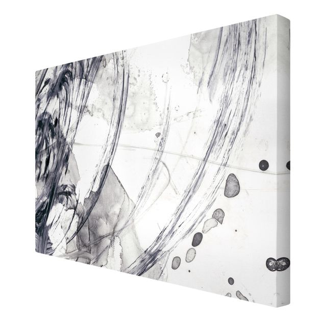 Print on canvas - Sonar Black And White I