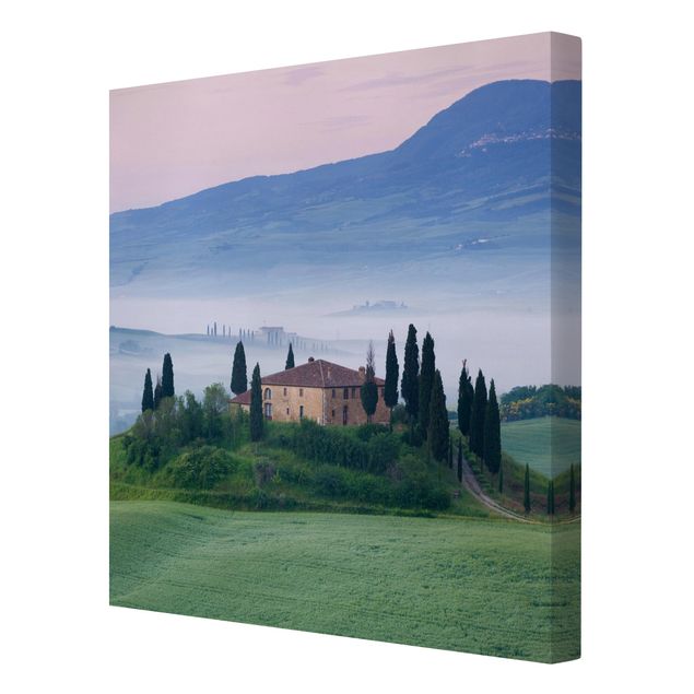 Print on canvas - Sunrise In Tuscany