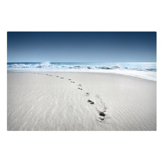Print on canvas - Traces In The Sand