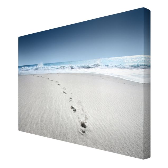 Print on canvas - Traces In The Sand