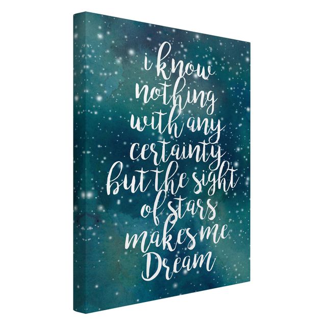 Print on canvas - Starry Certainty