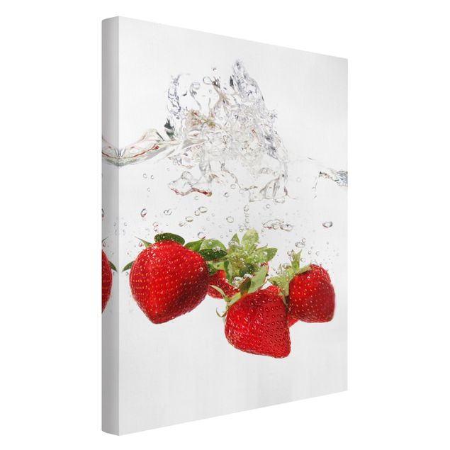 Print on canvas - Strawberry Water