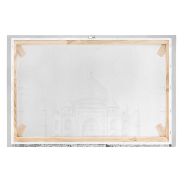 Print on canvas - Taj Mahal In Gray