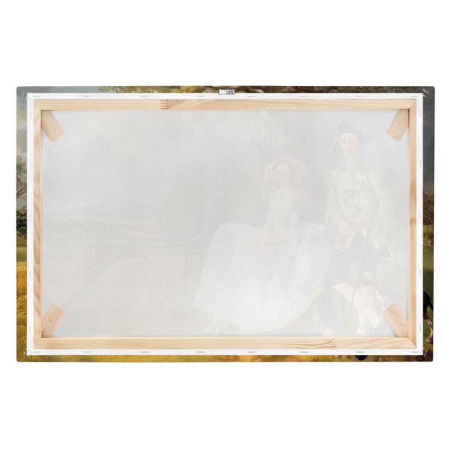 Print on canvas - Thomas Gainsborough - Mr. and Mrs. Andrews