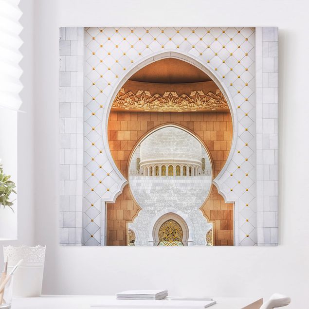 Print on canvas - Gate To The Mosque