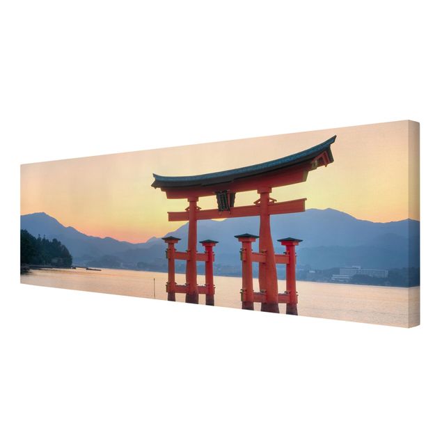 Print on canvas - Torii At Itsukushima
