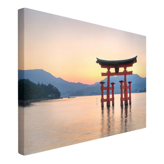 Print on canvas - Torii At Itsukushima