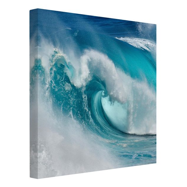 Print on canvas - Raging Waves