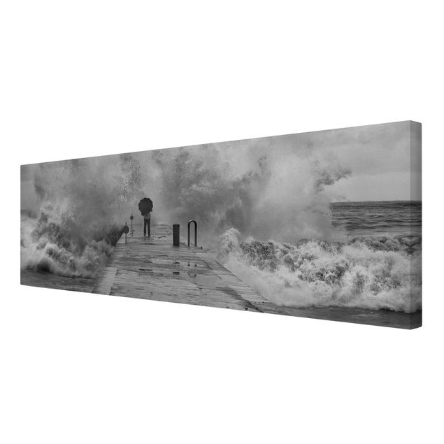 Print on canvas - Roaring Ocean