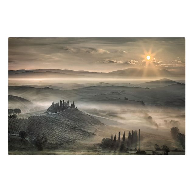 Print on canvas - Tuscany-Morning