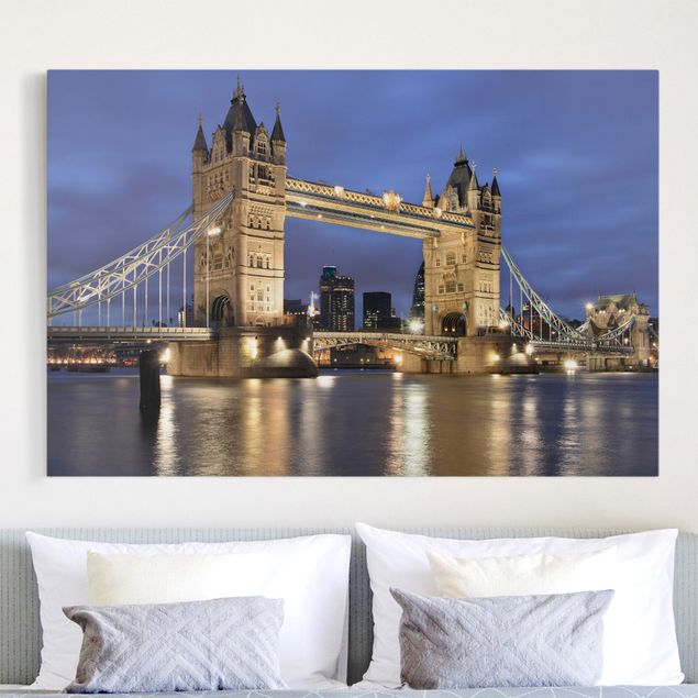 Print on canvas - Tower Bridge At Night