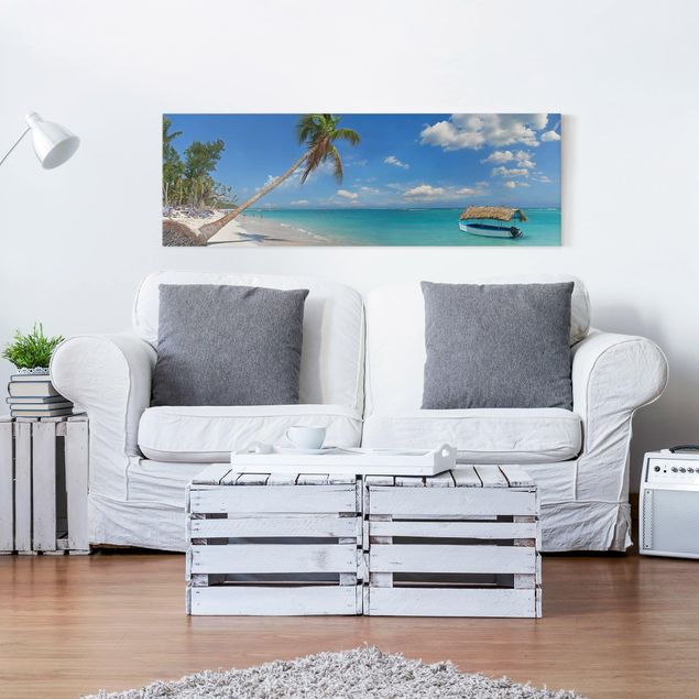 Print on canvas - Tropical Beach