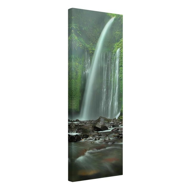 Print on canvas - Tropical Waterfall