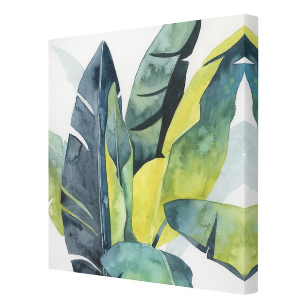 Print on canvas - Tropical Foliage - Banana