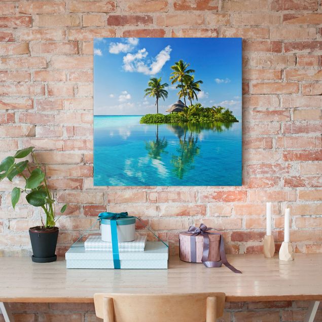 Print on canvas - Tropical Paradise