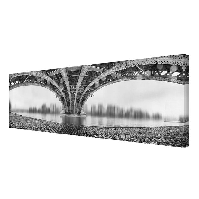 Print on canvas - Under The Iron Bridge