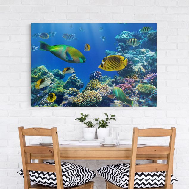 Print on canvas - Underwater Lights