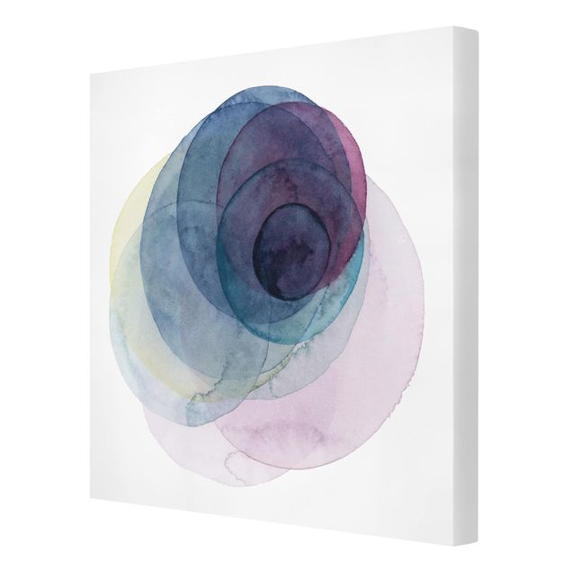Print on canvas - Big Bang - Purple