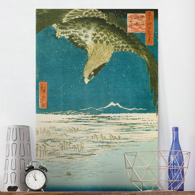 Print on canvas - Utagawa Hiroshige - The Plain near Fukagawa Susaki