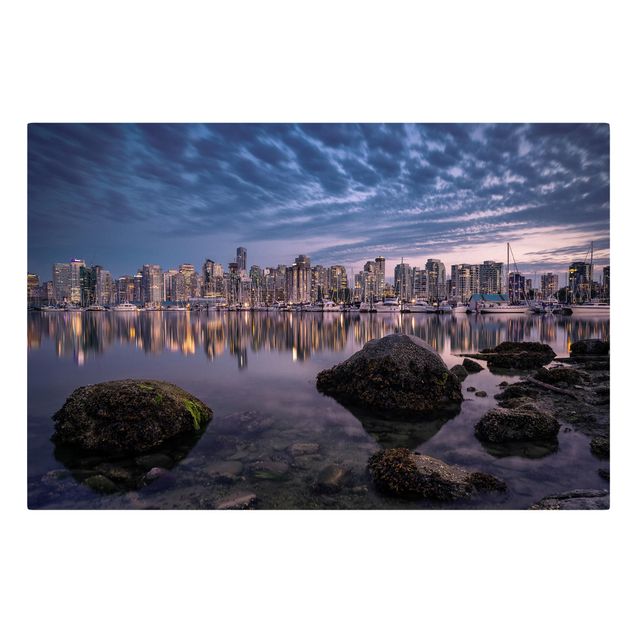 Print on canvas - Vancouver At Sunset