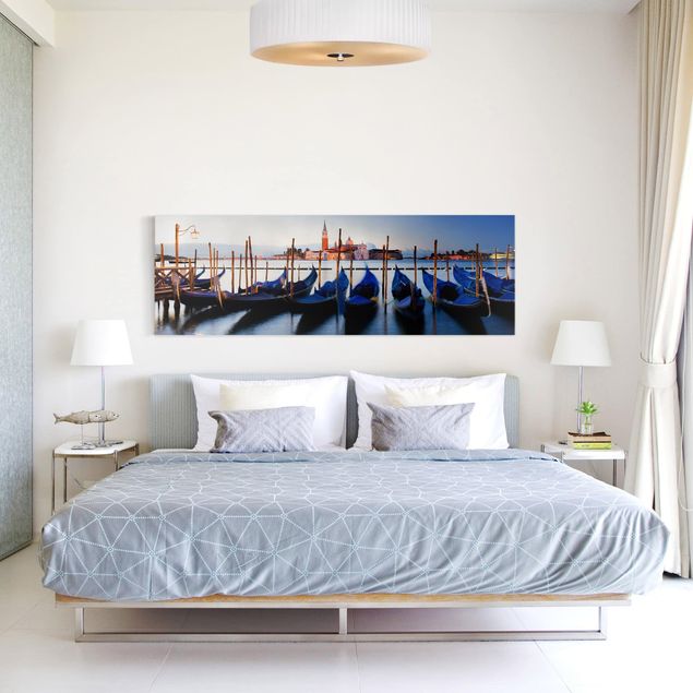 Print on canvas - Venice Gondolas