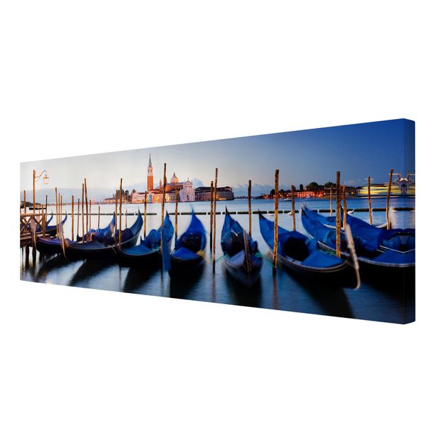 Print on canvas - Venice Gondolas