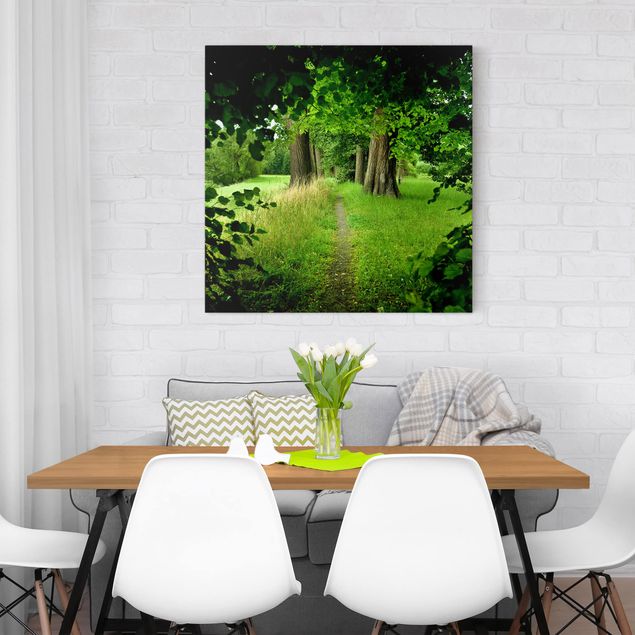 Print on canvas - Hidden Clearing