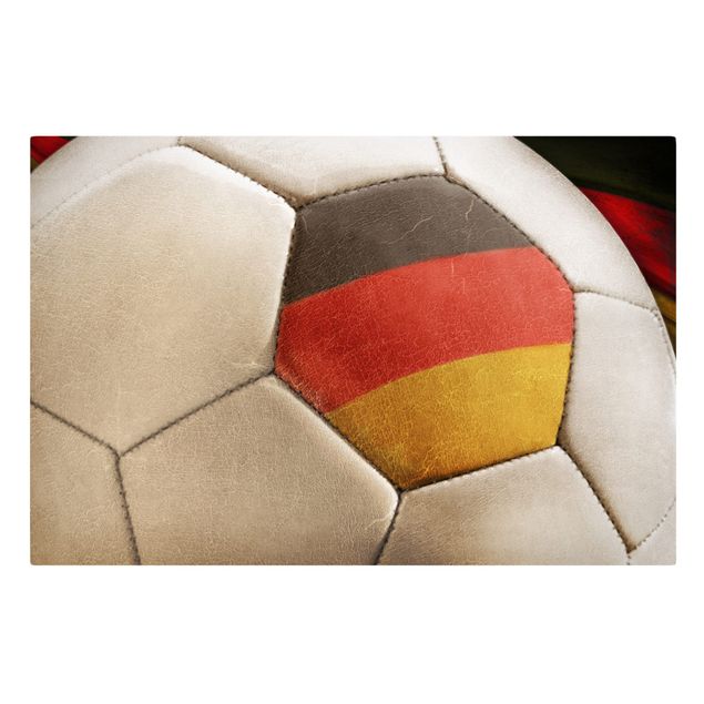 Print on canvas - Vintage Football Germany