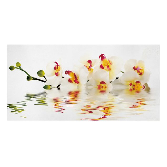 Print on canvas - Vivid Orchid Waters