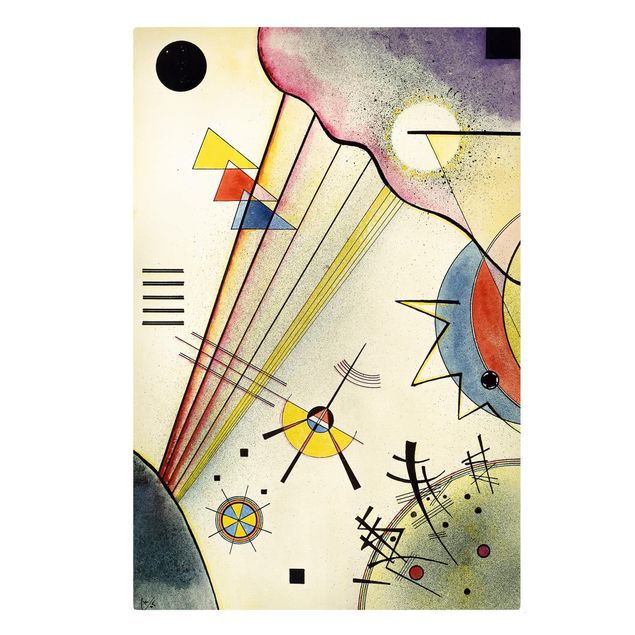 Print on canvas - Wassily Kandinsky - Significant Connection