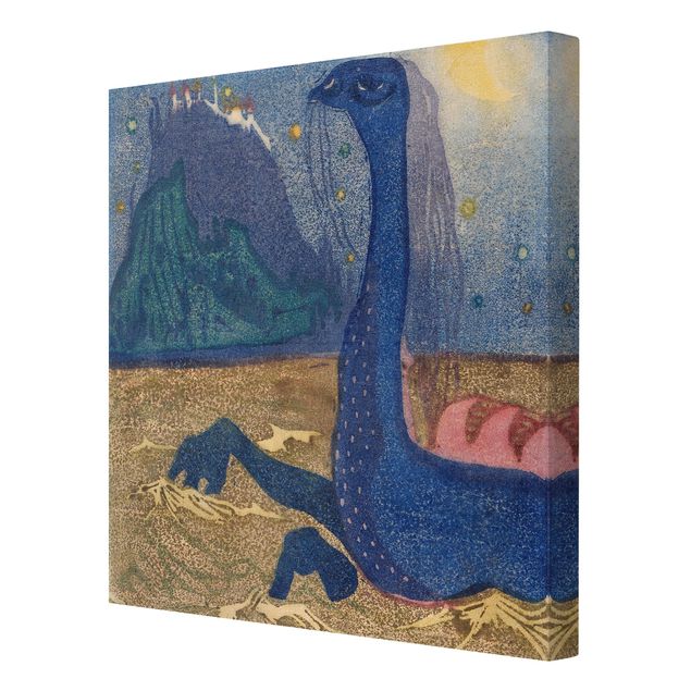 Print on canvas - Wassily Kandinsky - Moon Night