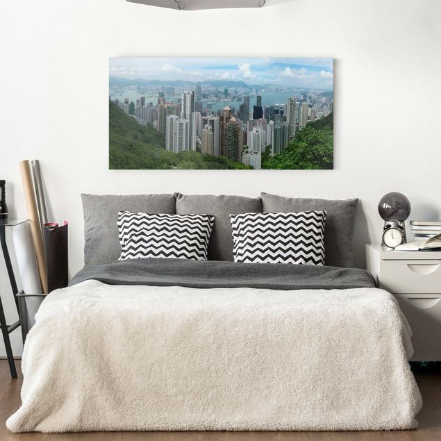 Print on canvas - Watching Hongkong