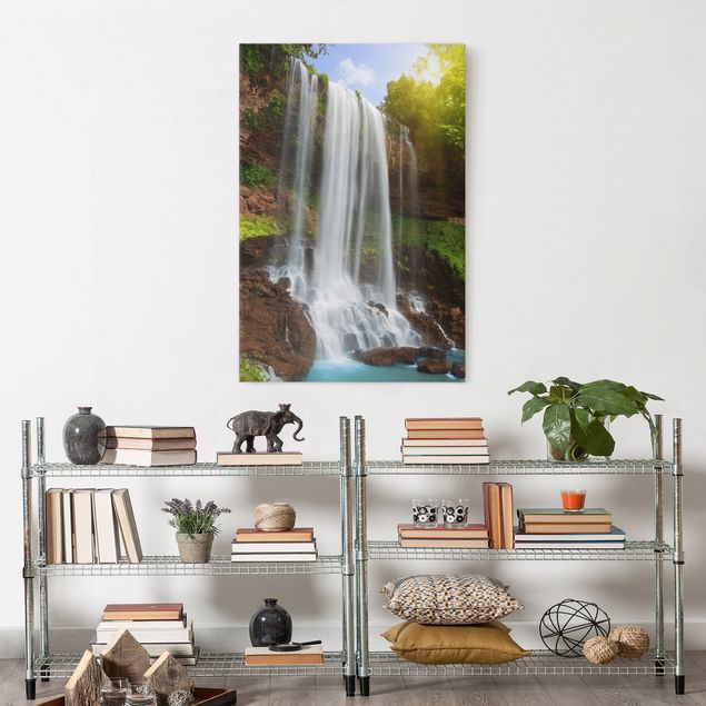 Print on canvas - Waterfalls