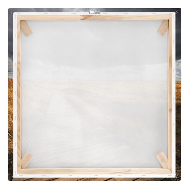 Print on canvas - Path Between Dunes