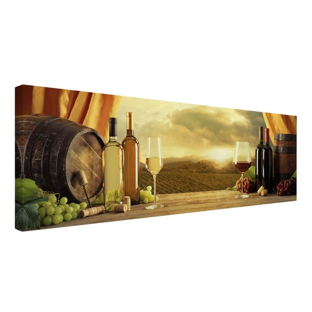 Print on canvas - Wine With A View