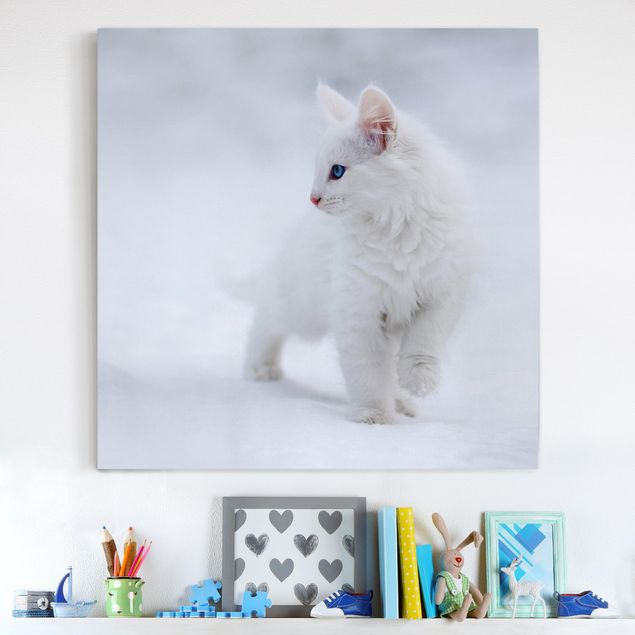 Print on canvas - White as Snow