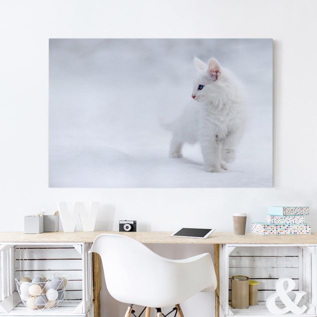 Print on canvas - White as Snow