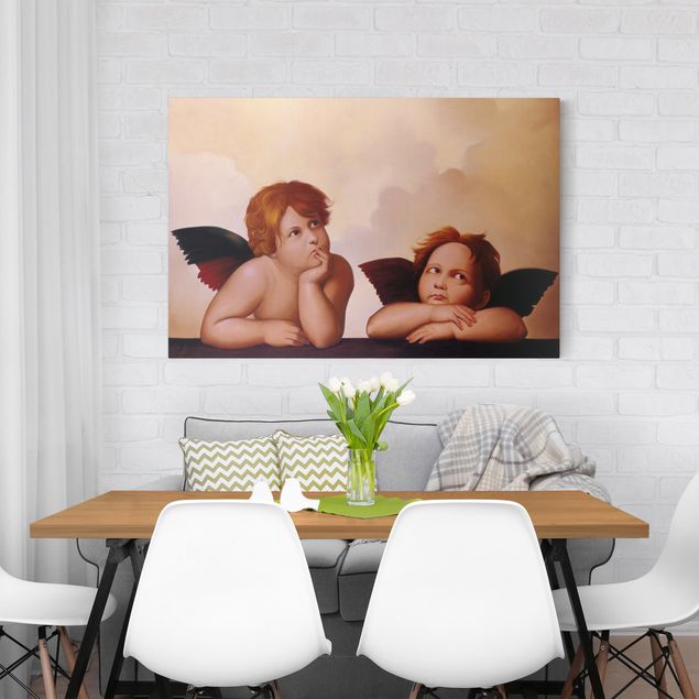 Print on canvas - What Angels Think
