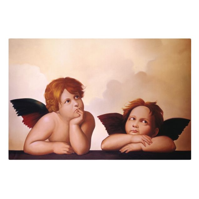 Print on canvas - What Angels Think