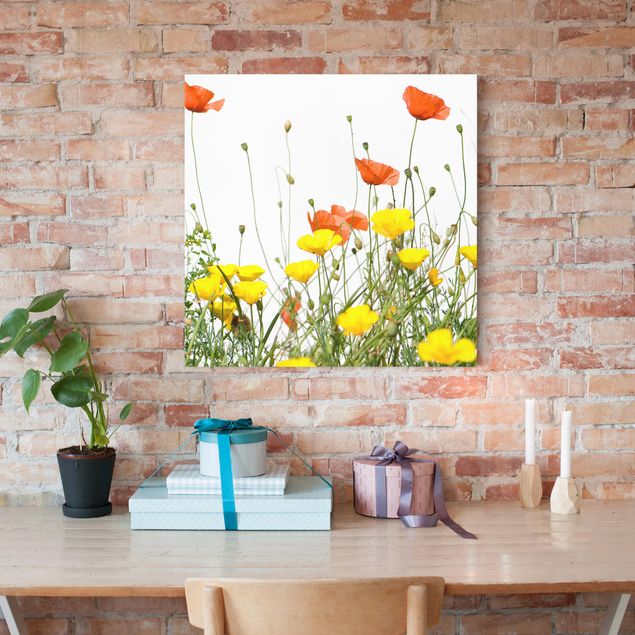 Print on canvas - Wild Flowers