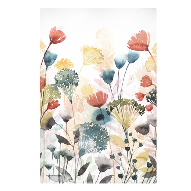 Print on canvas - Wildflowers In Summer II