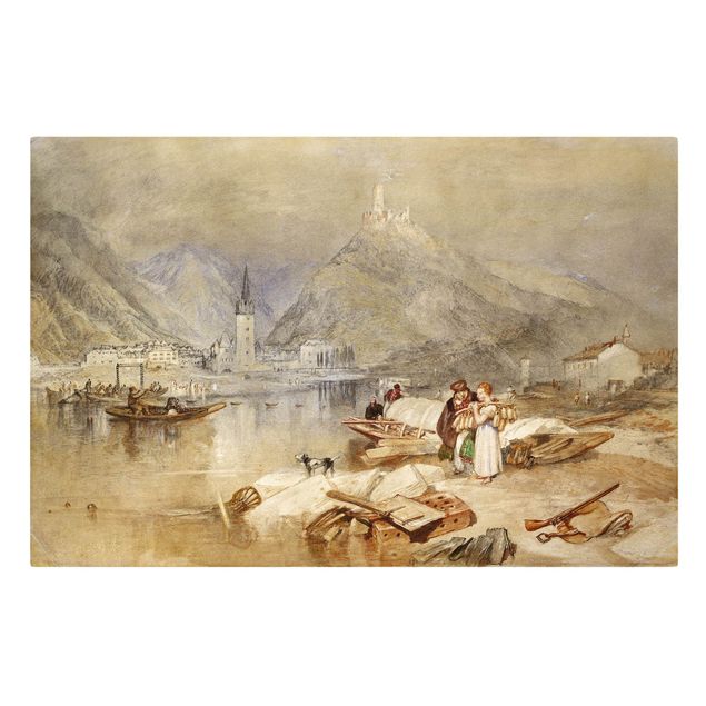 Print on canvas - William Turner - Bernkastel On The Moselle